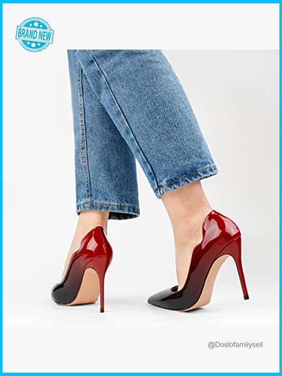 Pointed Toe Stiletto Slip on Pumps Wedding Dress Shoes | Dia  Pointy Toe Stiletto Pumps Elegant Slip On Wedding Dress Shoes 4 Inch Heel